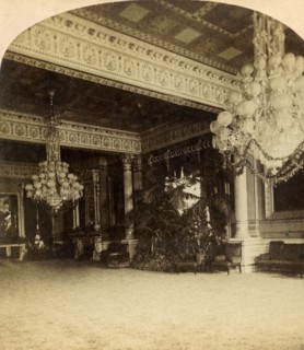 Reception Room, White House, Washington', c1900.