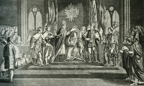 The Coronation of Anne Boleyn with the Crown of St. Edward', 1902.