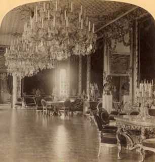 In the gorgeous residence of King Oscar II., Royal Palace Stockholm, Sweden', 1902.