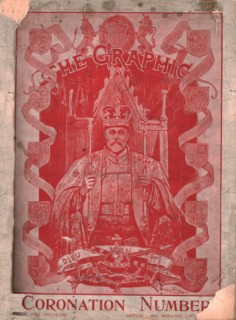 Coronation of King Edward VII, cover of "The Graphic" magazine, 13 August 1902.
