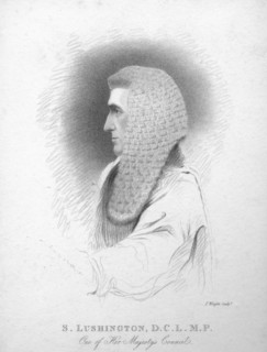 S. Lushington, D.C.L. M.P.', c1820.