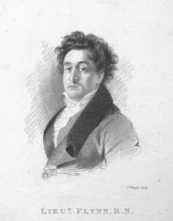 Lieutenant Flynn, R.N.', c1820.