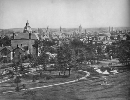 St. Paul from Merriam's Hill', c1897.
