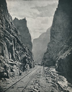 Royal Gorge of the Arkansas', c1897.