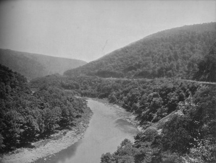The "Packsaddle," Allegheny Mountains, Pa.', c1897.