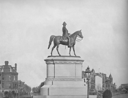 Winfield Scott Statue, Washington, D.C.', c1897.