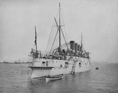 The Protected Cruiser "Columbia".', c1897.
