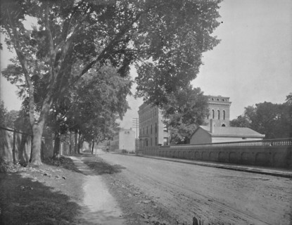Sheffield Hall, Yale College, New Haven, Connecticut', c1897.