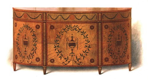 Satin-wood Commode, 1908.
