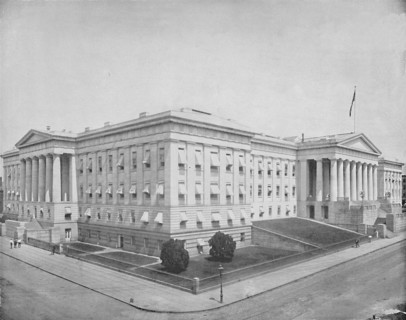 Patent Office, Washington', c1897.