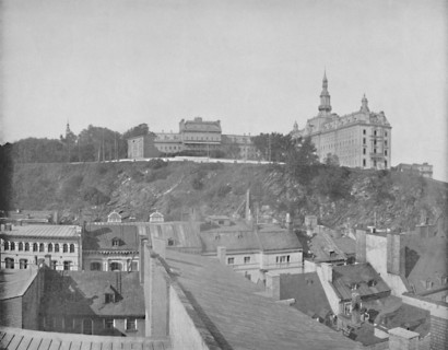 Laval University Buildings, City of Quebec', c1897.