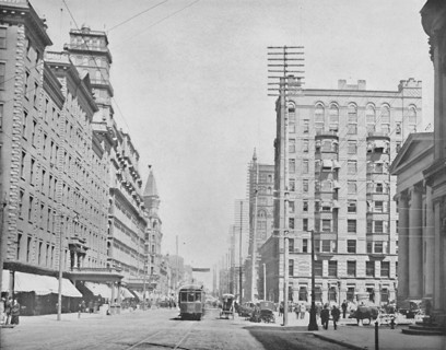 Main Street, Rochester, New York', c1897.