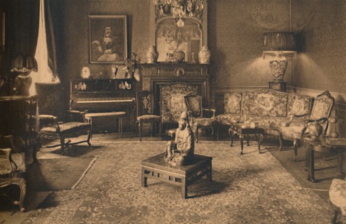 Louis XIV Room at the Cuban Embassy in Brussels, Belgium, 1927.
