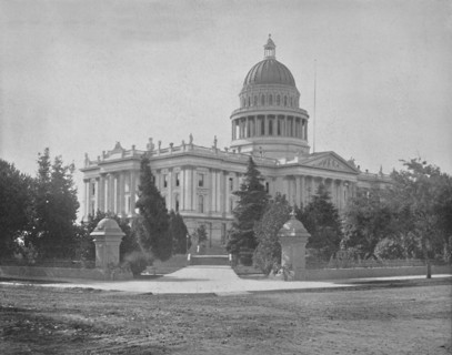 State Capitol, Sacramento, California', c1897.