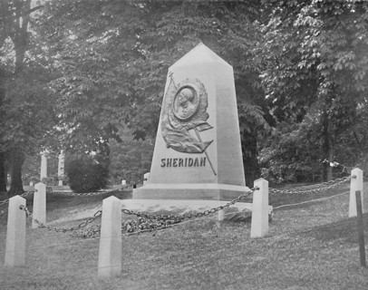 Sheridan's Tomb, National Cemetery, Washington, D.C.', c1897.