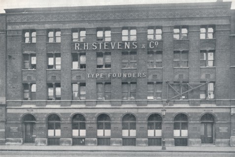 View of Foundry, Southwark Street', 1909.