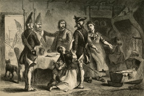 Conscription of German Soldiers for Service in America', (1877).