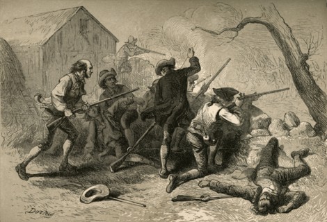 The Battle of Lexington', (1877).