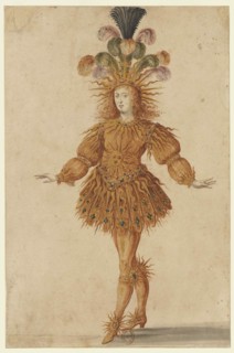 Louis XIV as Apollo in the ballet Ballet de la Nuit, 1653.