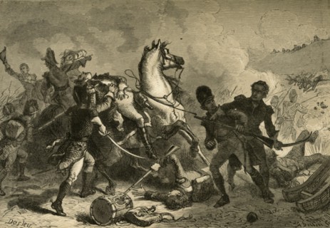 Battle of New Orleans - Death of General Pakenham', (1878).
