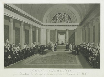 The Grand Sanhedrin of the Israelites by Napoleon I, 1806.