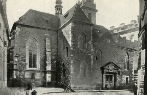 St Martin in the Wall...where the communion sub utraque was served for the first time...', (1947).