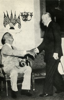 President Benes visits F. D. Roosevelt in 1942', (1947).