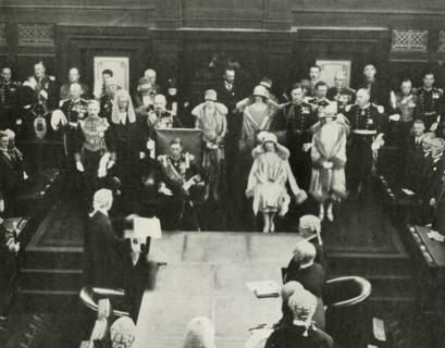 'Canberra, Australia. Their Majesties Opening the First Federal Parliament, May 9th, 1927', 1937. Creator: Unknown.