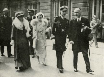 'Their Majesties at Edinburgh During the Jubilee Celebrations of King George V' 1935, 1937. Creator: Unknown.