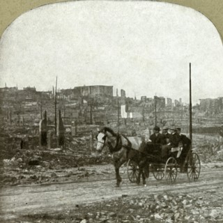 View of Nobb Hill. The millionaire residence district', 1906.