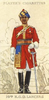 19th K.G.O. Lancers', 1936.