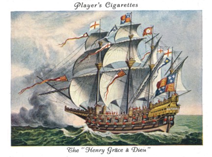 The "Henry Grace a Dieu"("Great Harry"), 1936. Creator: Unknown.