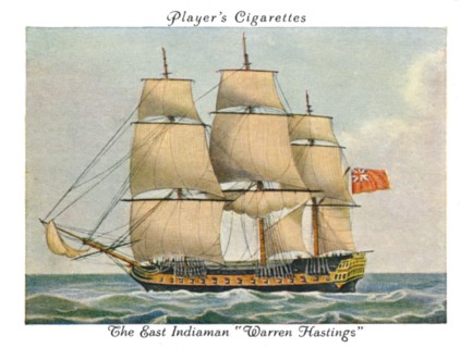 The East Indiaman "Warren Hastings", 1936.  Creator: Unknown.