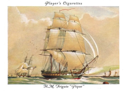 H.M.Frigate "Pique", 1936.