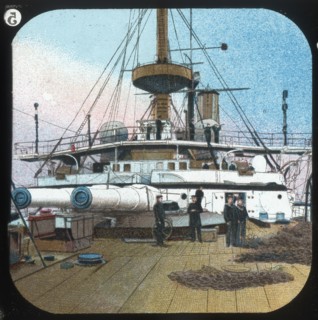 After Barbette -- H.M.S. Revenger', c1900.