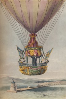 Sadler Over The Lighthouse, Dublin', 1817, (1920).