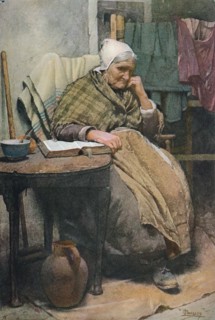 An Old Cornish Woman', c1880, (1906).