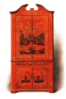 Red Lacquer Cabinet, 1907 (1908).