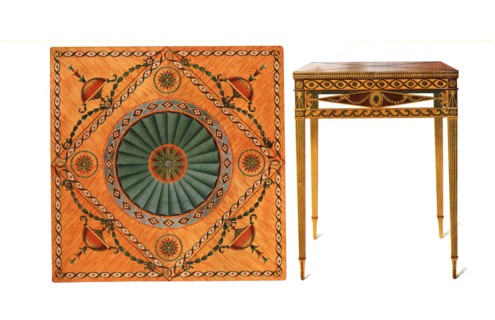 Inlaid Folding Card-Table, 1908.