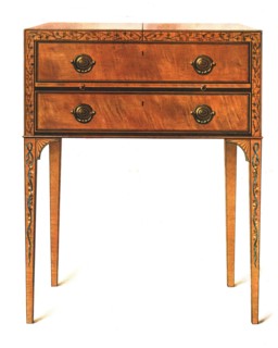 Painted Satin-Wood Dressing-Table,1908.