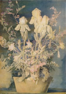 Flower Painting by George Sheringham', c1910-1920, (1936).
