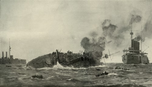 The Loss of the "Aboukir", "Hogue", and "Cressy"', (1919).