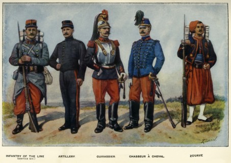 Types of the French Army', 1919.