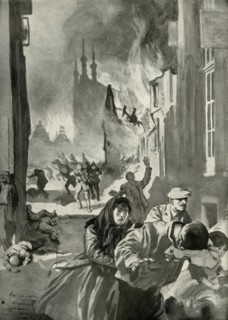 The Sack of Louvain', (1919).
