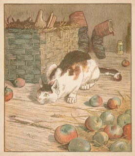 The cat that ate the rat that ate the malt...', c1878.