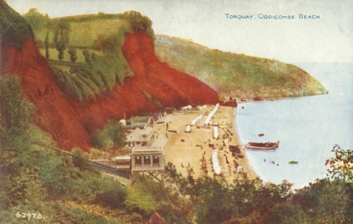 Torquay, Oddicombe Beach', late 19th-early 20th century.