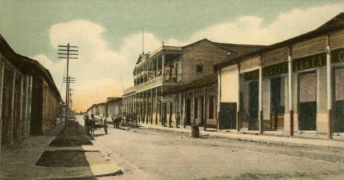 Guantanamo - Calle Calixto Garcia', 1907.