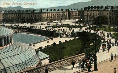 North Parade, Llandudno', late 19th-early 20th century.