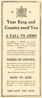The First Advertisement', c1914, (1919).