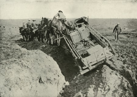 Transport Difficulties at the Front', (1919).